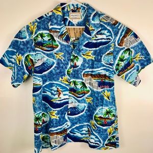 Kalaheo Hawaiian Button Down Floral Shirt